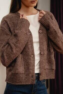 NEW MOD REF mereb cardigan in mocha